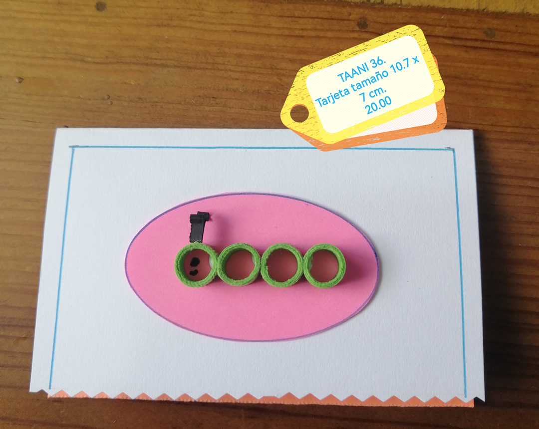 Tarjeta de animalito